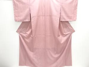 未使用品　霰模様単衣小紋着物